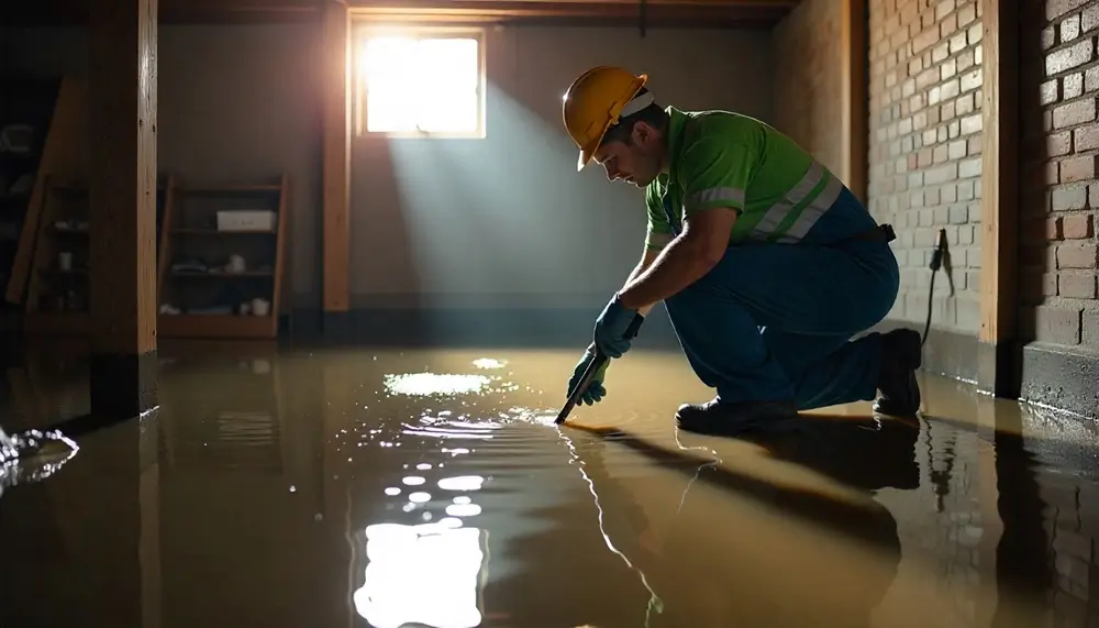 Professional water damage restoration services in Broadview, IL